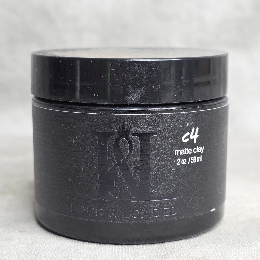 L&L Lock &‎ Loaded C4 Matte Hair Clay 2 oz
